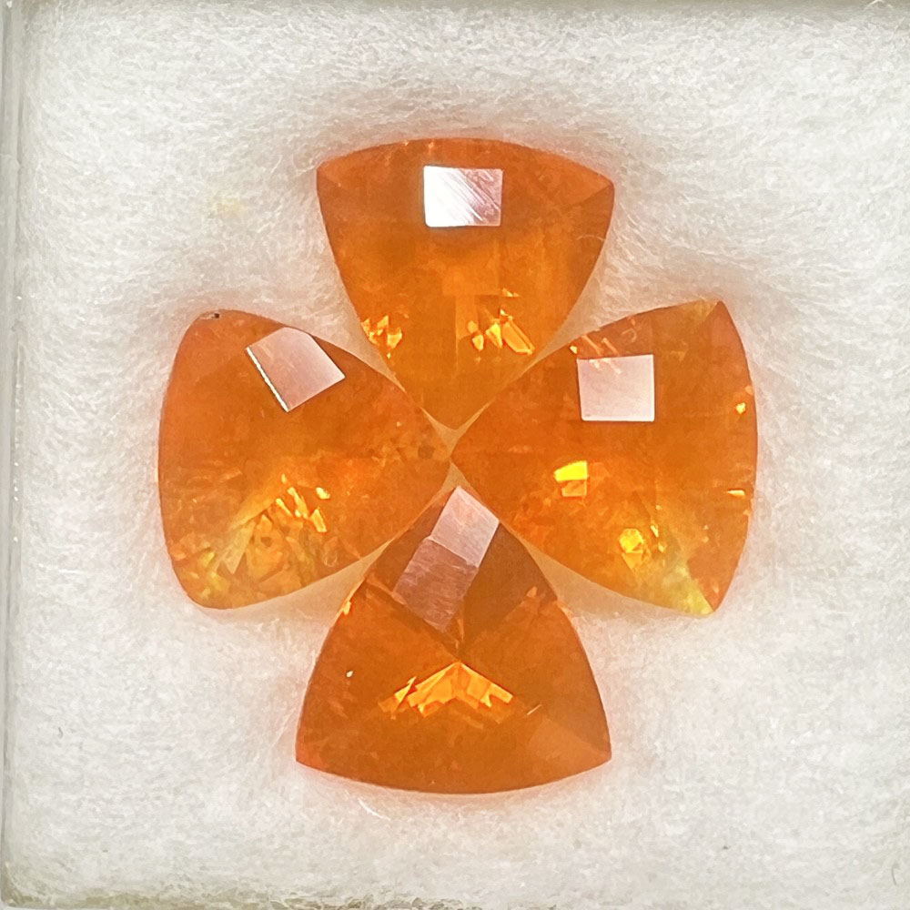 Obsidian Mexican fire opal mini turtles – HoneyGemDrops